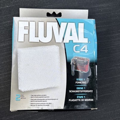 Schaumstoffpatrone - Filtermatten für die Fluval C4 Filter - 2er Pack