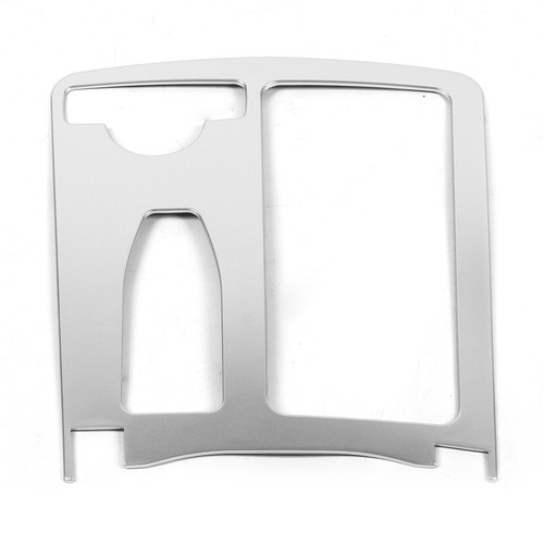 *´ Silver Center Console Cup Holder Bezel Trim 2046800307 Scratch Resistant For - Picture 10 of 22