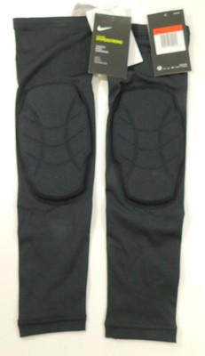 Pair of Nike Pro Dri-Fit Comprssion Men's Black  Basketball Sleeve Size L/XL