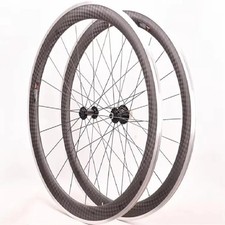 Superficie de freno de rueda de bicicleta de carretera de carbono 700C 38 mm 50 mm juego de ruedas R13 R16