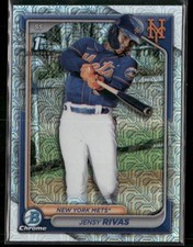 2024 Bowman Chrome #BCP-251 Jensy Rivas Prospects Mojo Refractors