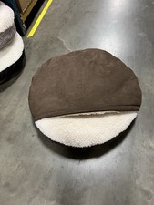 snoozer cozy cave dog bed Large 35 Hot Fudge