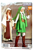 Simplicity W0105 Cosplay Pattern Misses' Costumes Sz 14-22 Uncut 2016