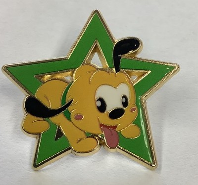 Baby Pluto Star Pluto Metal Disney Trading Pin