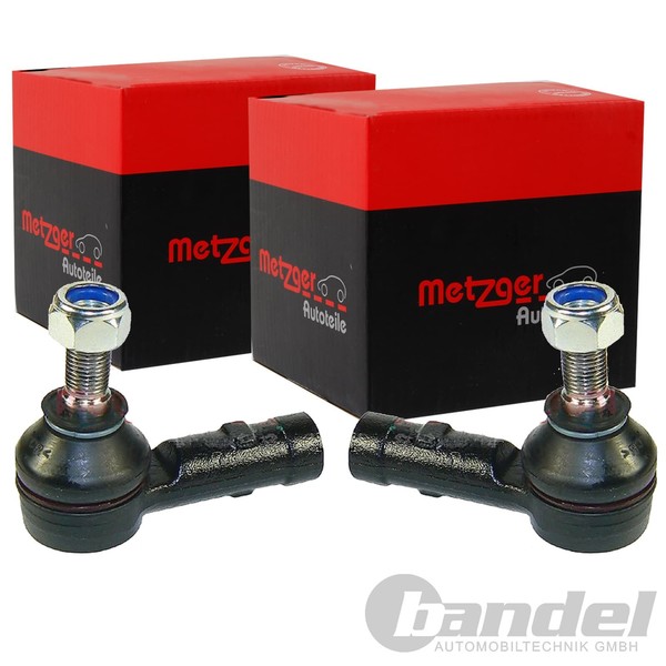 2X Metzger SpurstangenkÖPfe Passend FüR Chevrolet Spark Links+Rechts-image