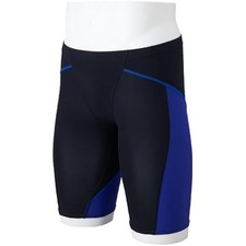Mizuno GX LITE Swimming Shorts Half Spats Boys Black/Blue 140NEW
