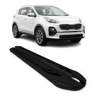 Trittbretter Seitenschweller Seitenbretter FüR Kia Sportage 2015-21 Alu Schwarz