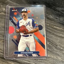 2025 Topps Finest Spencer Strider #12 Atlanta Braves