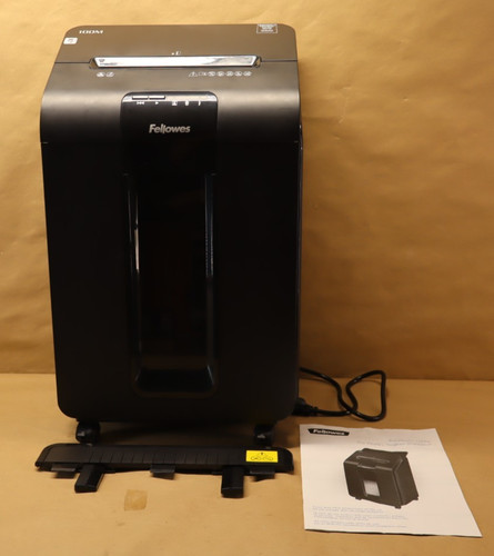 Fellowes AutoMax 100 Auto Feed Black Paper Shredder
