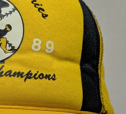 VINTAGE Wichita State Shockers 1989 College World Series Champions Snapback Hat - Picture 8 of 8