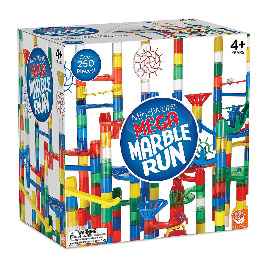 Mega Marble Run: 215-Piece Set - Free Shipping