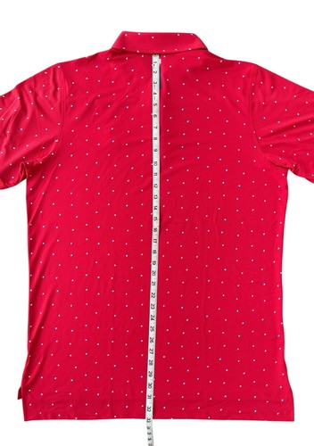 B DRADDY Men’s Large 2024 Red Presidents Cup Sport Team USA Cool Star Polo - Picture 8 of 9