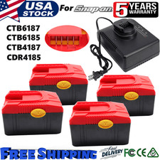 Replace Snap On 18V 5.0Ah Battery Charger CTB6187 CTB4187 CTB4185 CTB6185 CT6850