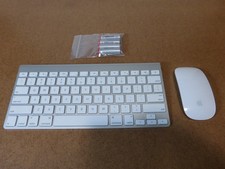 Genuine Apple A1314 Bluetooth Wireless Keyboard  A1296 Magic Mouse  Mac, iPad
