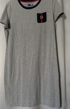 Chaps Women Spell out Short Sleeves Pullover Dress Size Large