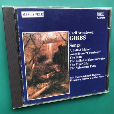 Nik Hancock-Child CECIL ARMSTRONG GIBBS Songs CD Tiger Lily Crossings Bells NM