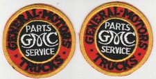 Vintage cool looking retro GMC General Motors Trucks parts & service patches