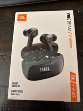 JBL Vibe Beam True Wireless In-Ear Headphones - Black