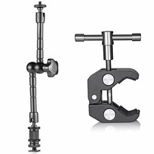 NEW 11" Articulating Magic Arm Super Clamp Crab for DSLR Camera LCD Monitor LED