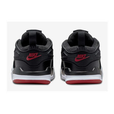 Nike Jordan 4 RM TD Baby Shoes Black Red Grey Leather Mesh Size 4C FQ7937 061