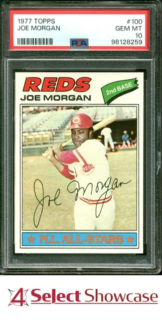 1977 Topps #100 Joe Morgan Reds Hof PSA 10