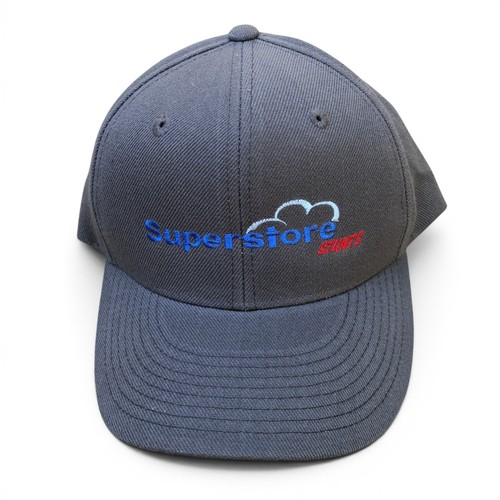 SUPERSTORE SHOW Stunts Team Crew Hat Men's One Size Grey Adjustable Cap