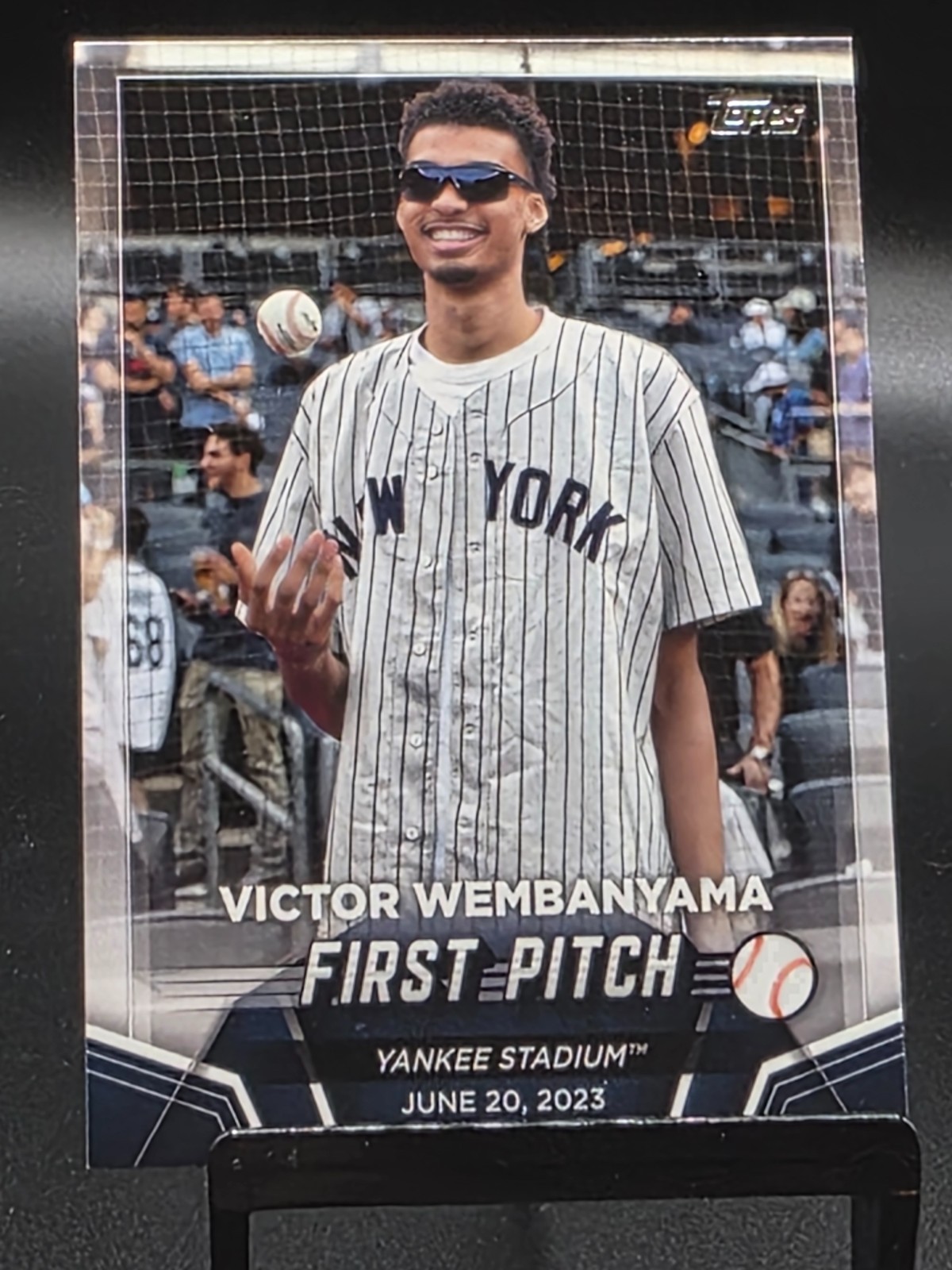 2024 TOPPS VICTOR WEMBANYAMA FIRST PITCH #FP-1