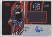 2019 Certified Freshman Fabric Signatures Red 87/99 Jaylen Nowell #JN Auto 8k4