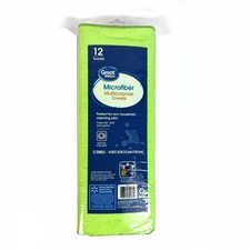 Microfiber Cleaning Cloths Multipurpose Reusable Washable Wipes 12 Pack