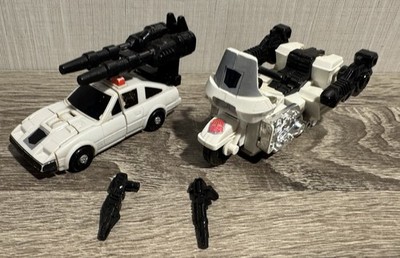 Transformers G1 Groove & Streetwise 100% Complete! Protectobots