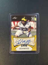Jalen Mayfield 2021 Leaf Draft - Autographs - Gold #BA-JM1 In Sleeve