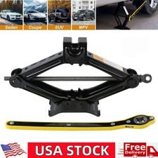 2 Ton Car Scissor Jack Handle Crank Tool Car Garage Wtire Wheel Repair Kit Kit
