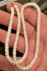 Vintage Cultured Freshwater Pearl Necklace With 10k.Yellow Gold  Clasp 17.5'' — photo 1