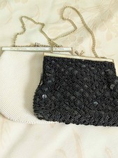 2 Beautiful Beaded Vintage Evening Bags