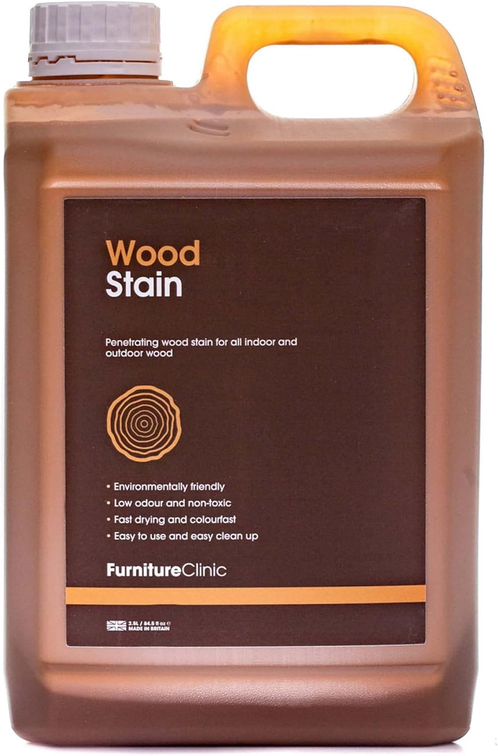 Teinte à bois séchage rapide formulation concentrée acajou pour grand meuble