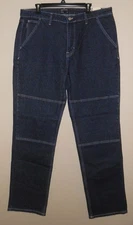 NWT - Frank And Oak Men's Nolan Straight-Fit Seamed Jeans, Blue, 38X34