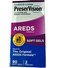 PreserVision AREDS Eye Vitamin & Mineral 90 Softgels05/2026