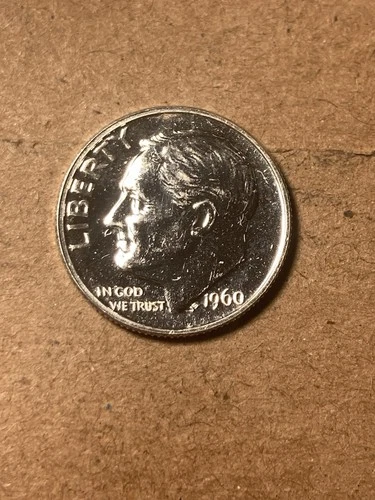 1960 Proof Roosevelt Dime - As Shown! (#1536)