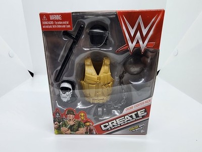 Mattel WWE Create A Superstar wrestling elite Figure CRIME FIGHTER PACK Riot Cop