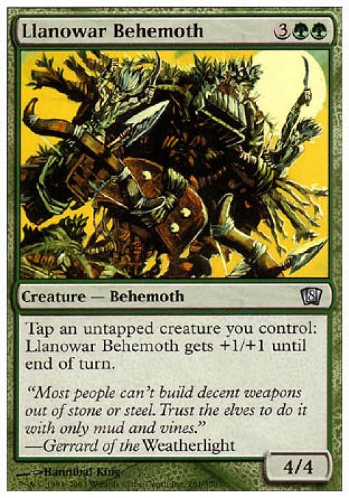 Llanowar Behemoth - 8E MTG - Light Play