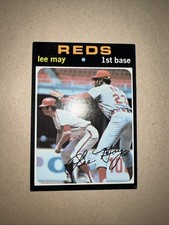 1971 Topps Set #40 Lee May Reds Listing #1