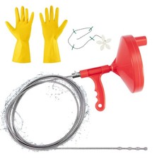 Heavy Duty Plumbers Snake Plumbing Snake Drain Auger Hair  Remover Pipe Snake