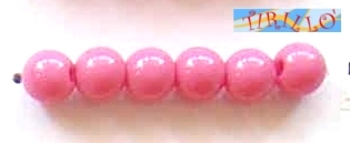 BIGIOTTERIA PERLINE - 40 palline perle di plastica 14mm-Fuchsia - Foto 1 di 1