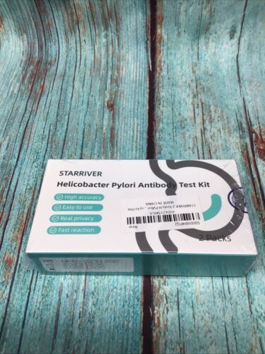 H Pylori Test Kit: 2 Pack Helicobacter Pylori Test at Home Results in 10-15 Minu