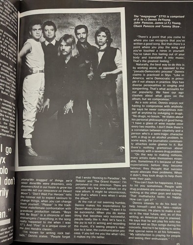 Faces Rocks Magazine December 1984 Billy Squier, KISS, Twisted Sister, Queen VTG - Picture 14 of 24