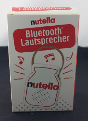 NUTELLA BLUETOOTH LAUTSPRECHER - SAMMELSPASS ZUR EM 2024 - NEU UND OVP - FERRERO
