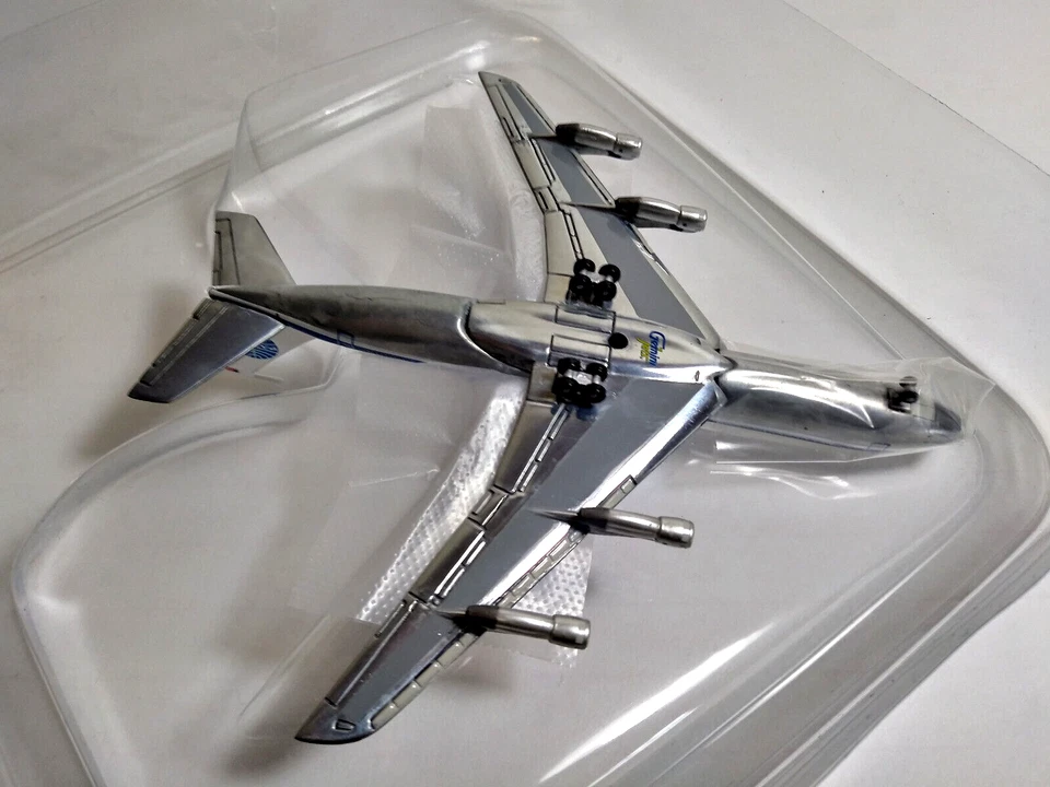 Gemini Jets 1:400 Pan Am B707 Classic Chrome Belly – Rare MINT Die-cast Model - Immagine 4 di 4