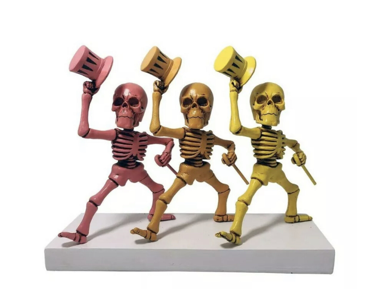 Grateful Dead DANCING SKELETONS Bobblehead Set #1 LTD Numbered EDITION OOP Dead