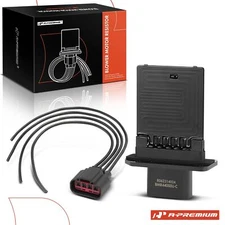 A-Premium Heater Blower Motor Resistor w/Harness Front for Ford Escape Lincoln