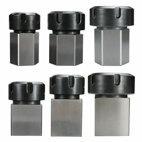 NEW ER Collet Chuck Block Square/Hex Spring Chuck Collet Holder ER25 ER32 ER40 - Picture 1 of 10